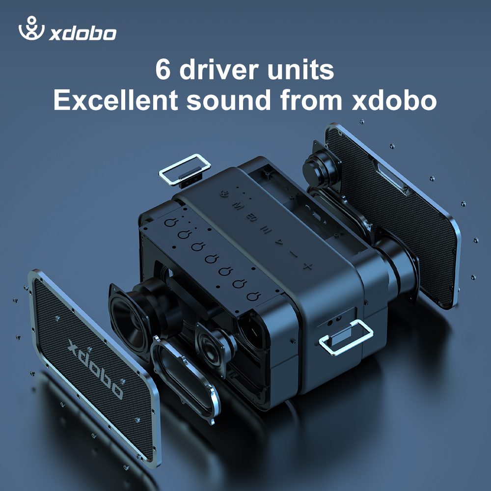 Xdobo 1983 max 120w alto-falan - Outdoor Power Board Box avaliação e preço