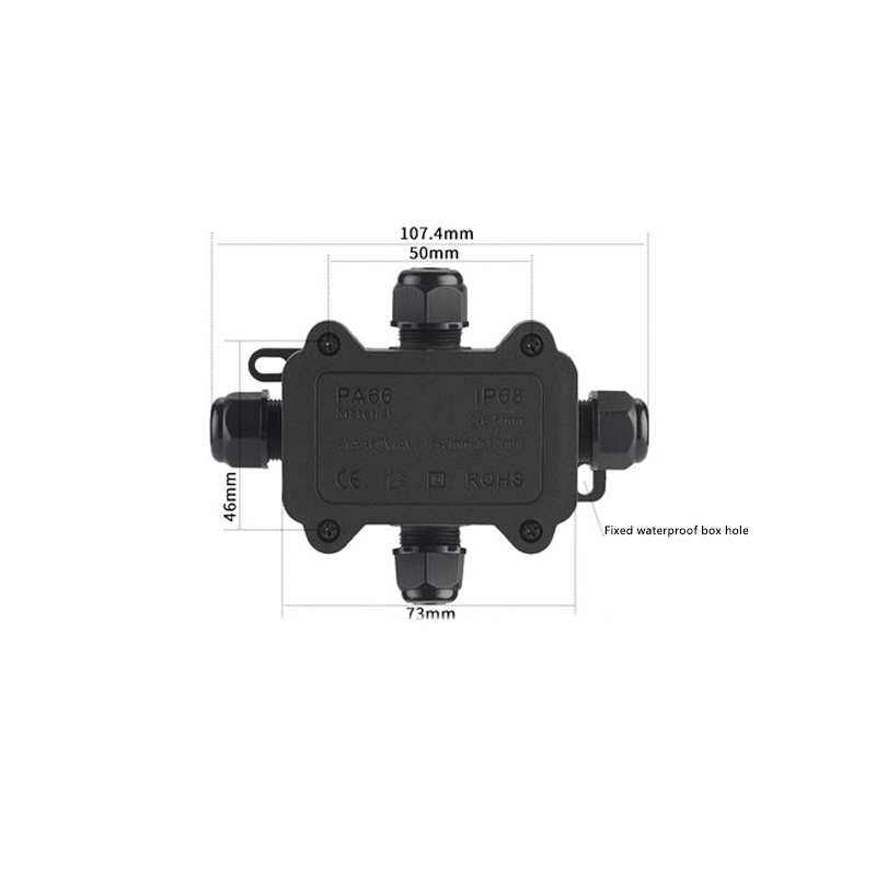 Caixa de junção impermeável ex - Outdoor Power Board Box avaliação e preço